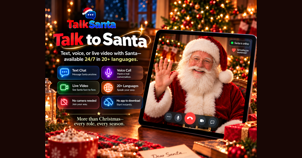 Santa Tracker — Where Is Santa Right Now? | TalkSanta